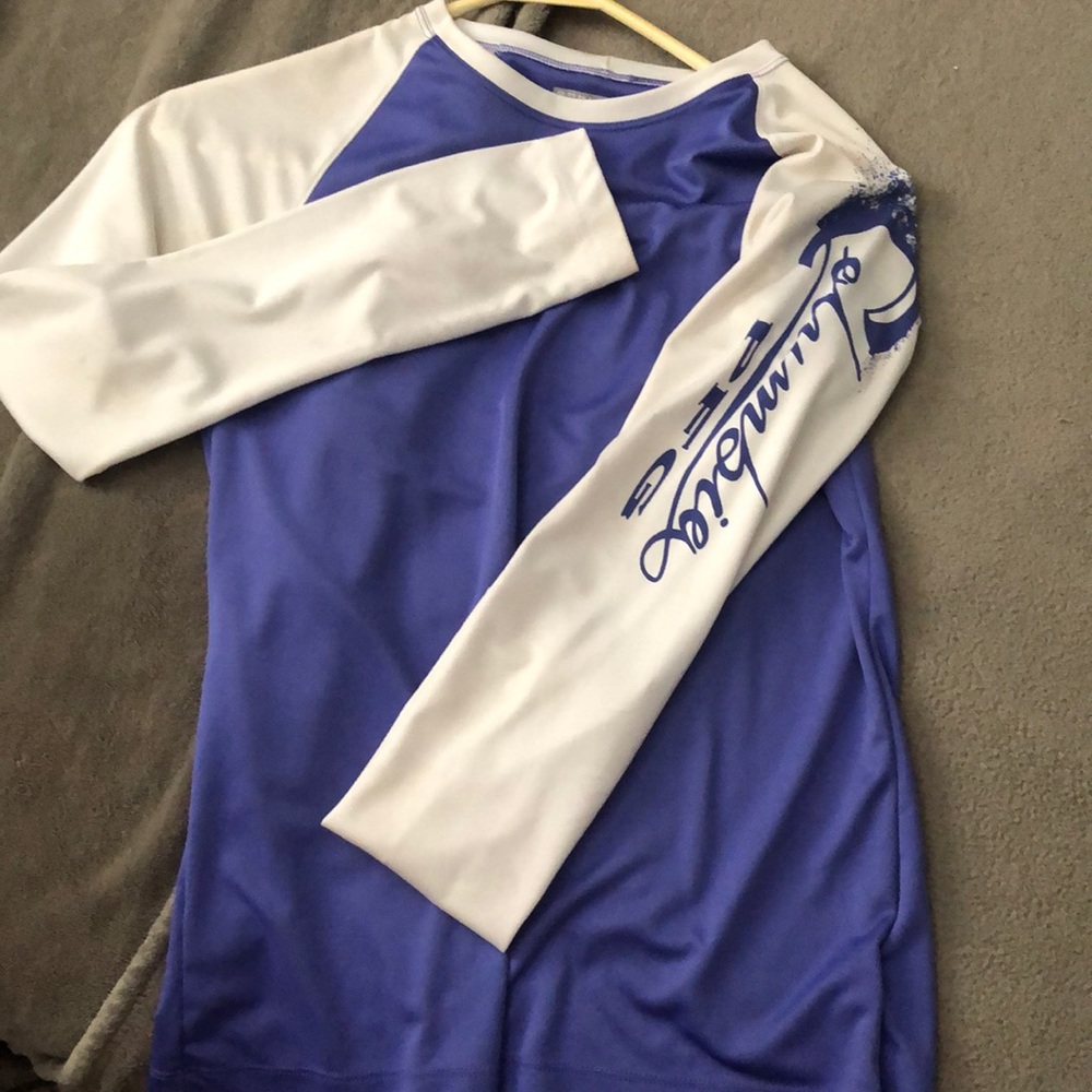 Purple long sleeve Columbia shirt
